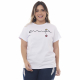 Camiseta “Amar” 100% Algodão Branco Valentina T-shirt