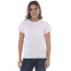 Camiseta Lisa 100% Algodão Branca Valentina T-shirt