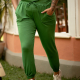 Calça Feminina Pijaminha Viscolycra Verde Valentina 1