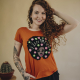 Camiseta “I love my Fig” Viscolycra Telha Valentina T-shirt