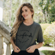 Cropped Viscolycra “Confiar, Fé, Descansar” Cinza Grafite Valentina T-shirt 1