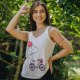Regata Bicicleta Coração Viscolycra Off White Valentina T-shirt